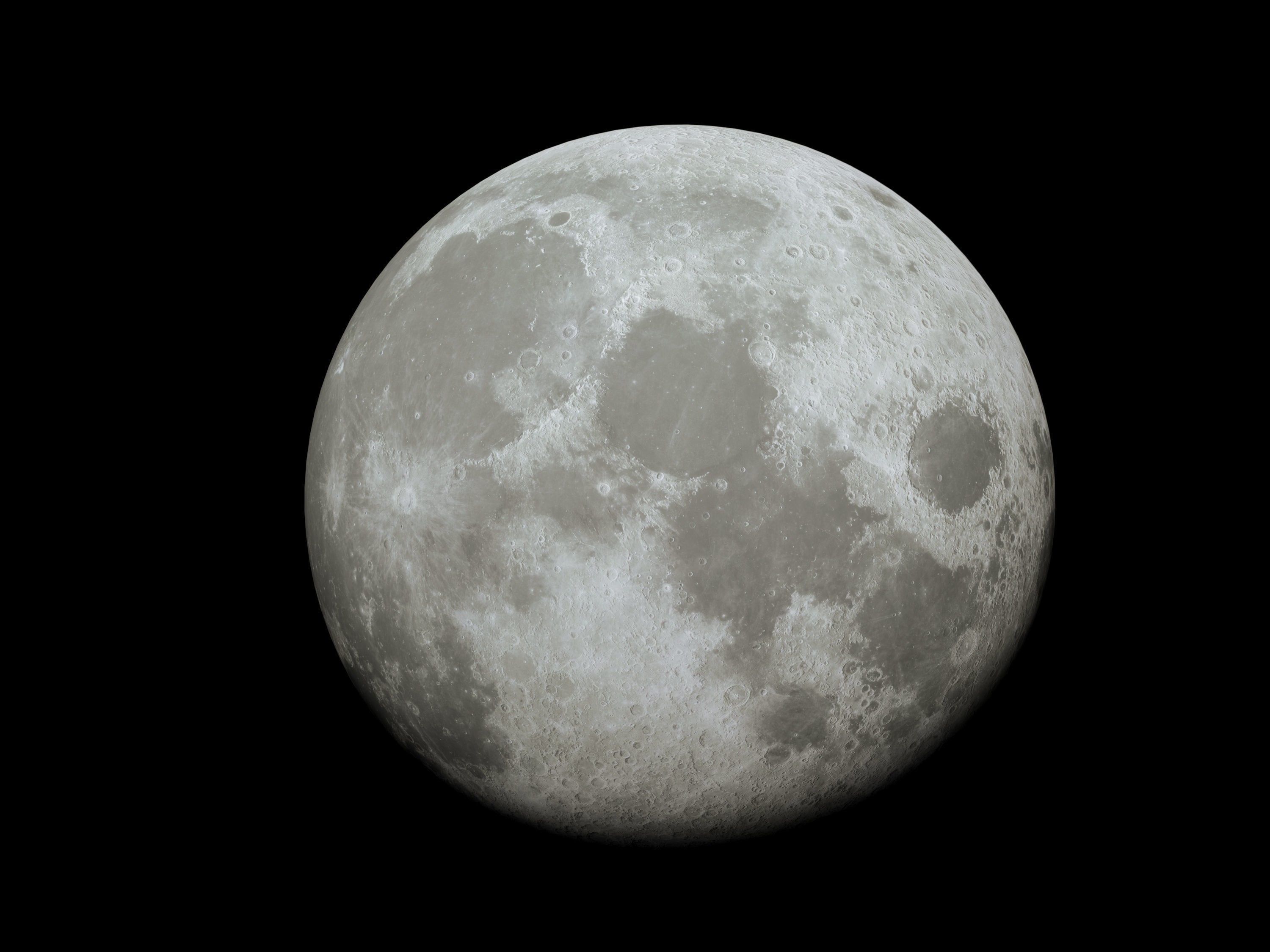 Earth Moon  Mars 3d Model Collection _6