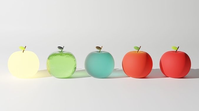 apple 3D model