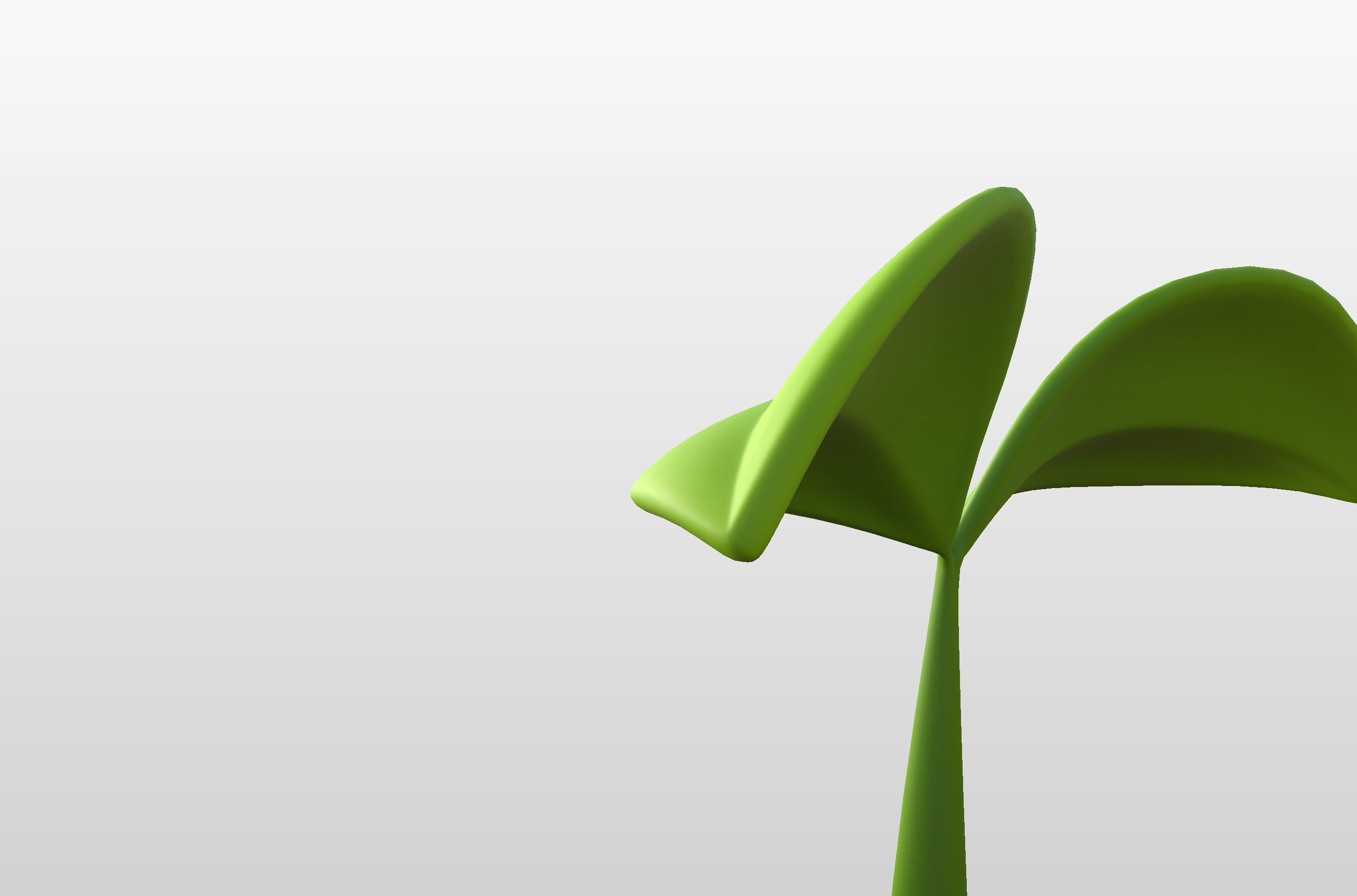 Plant Sprout Low-poly 3D model_24
