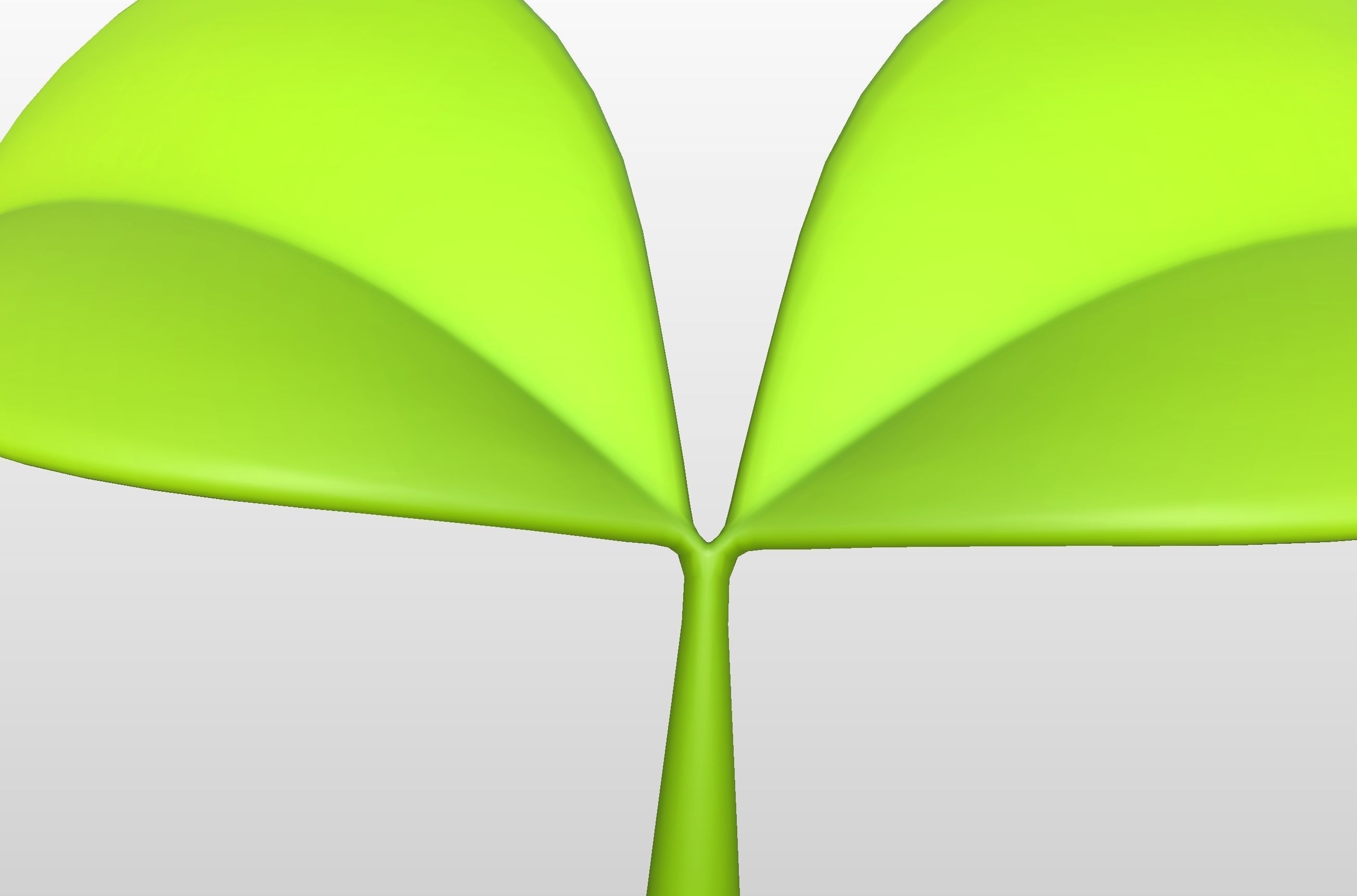 Plant Sprout Low-poly 3D model_18
