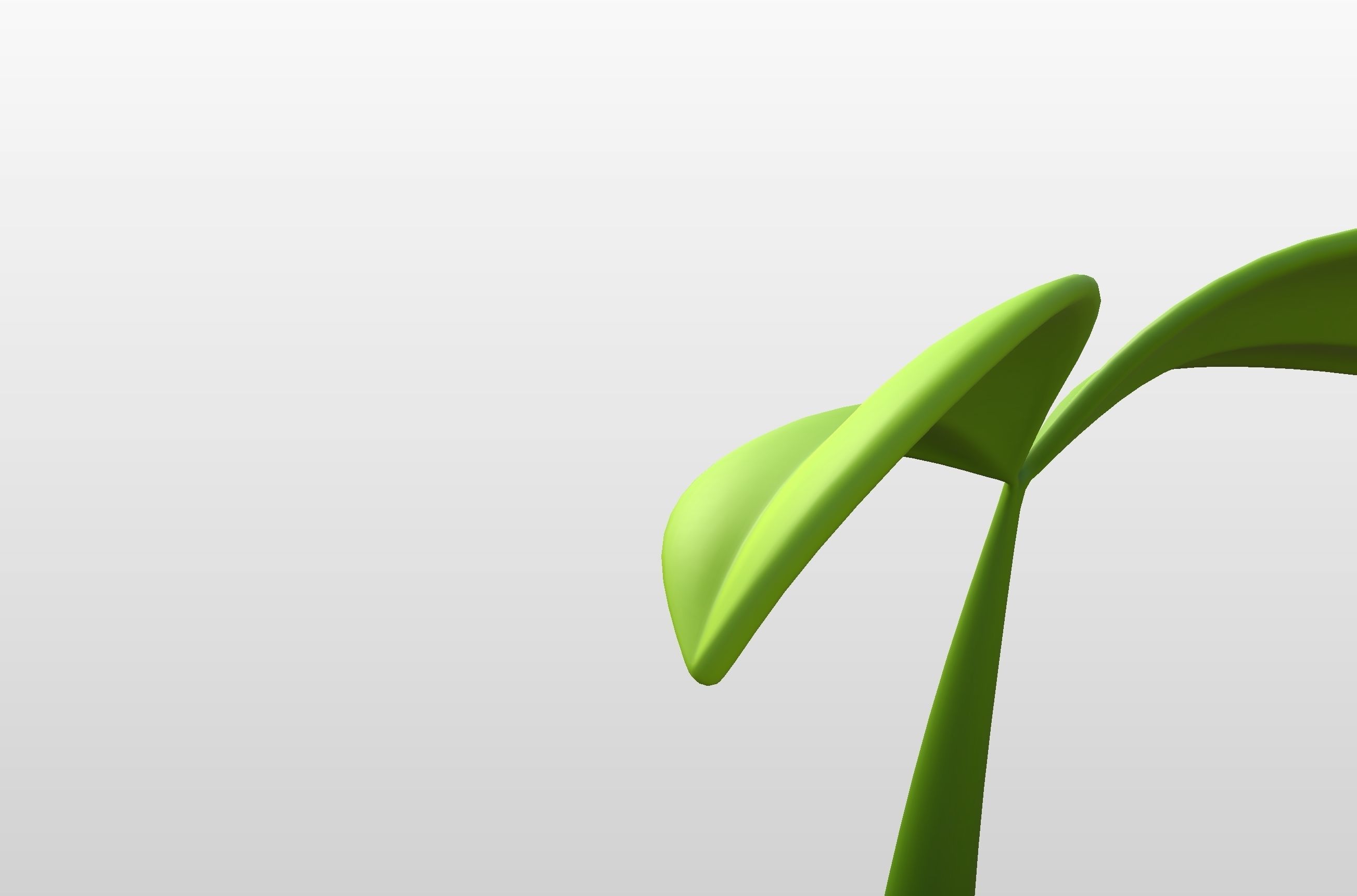 Plant Sprout Low-poly 3D model_25