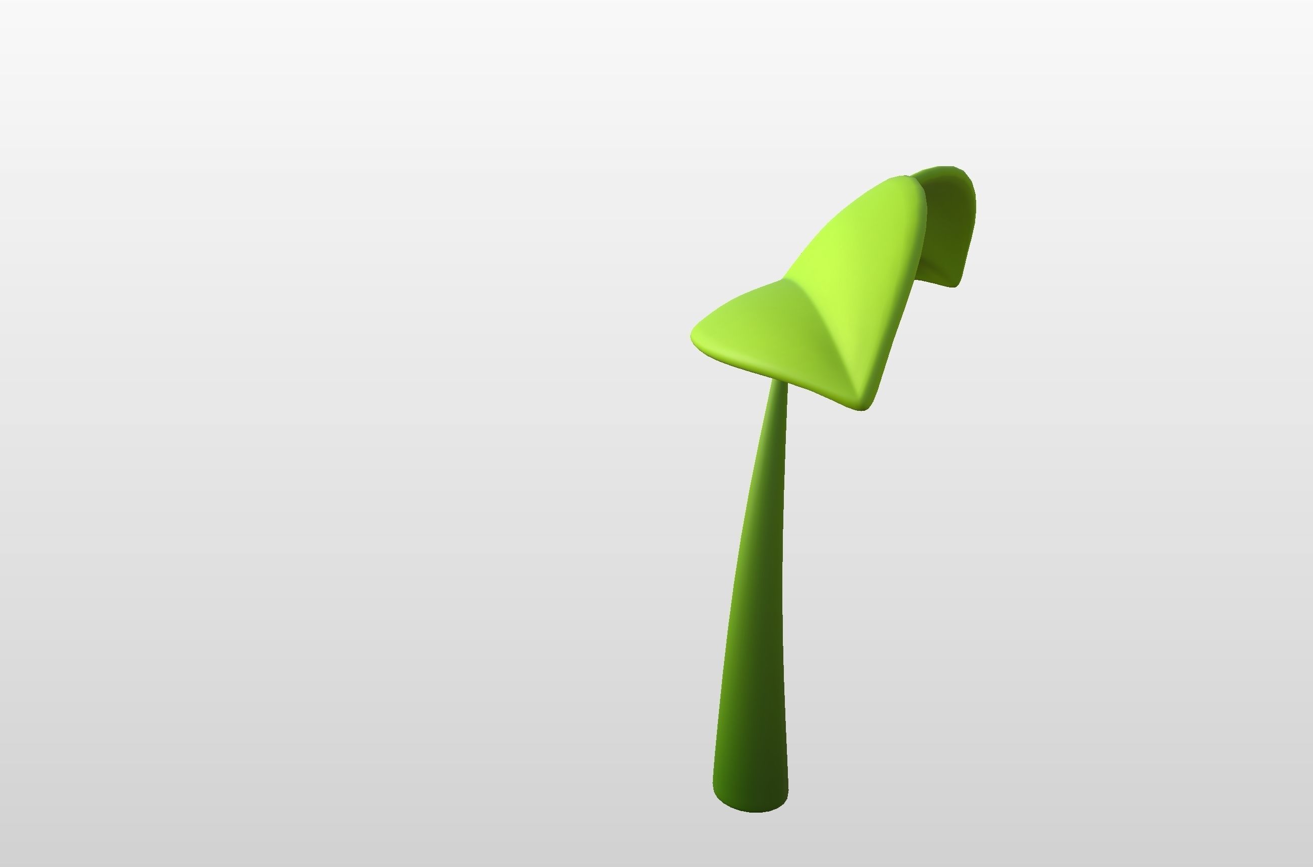 Plant Sprout Low-poly 3D model_12