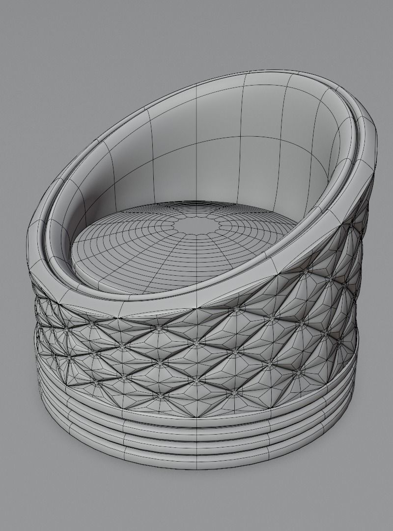 Sofa chair 3D model 3D model_18