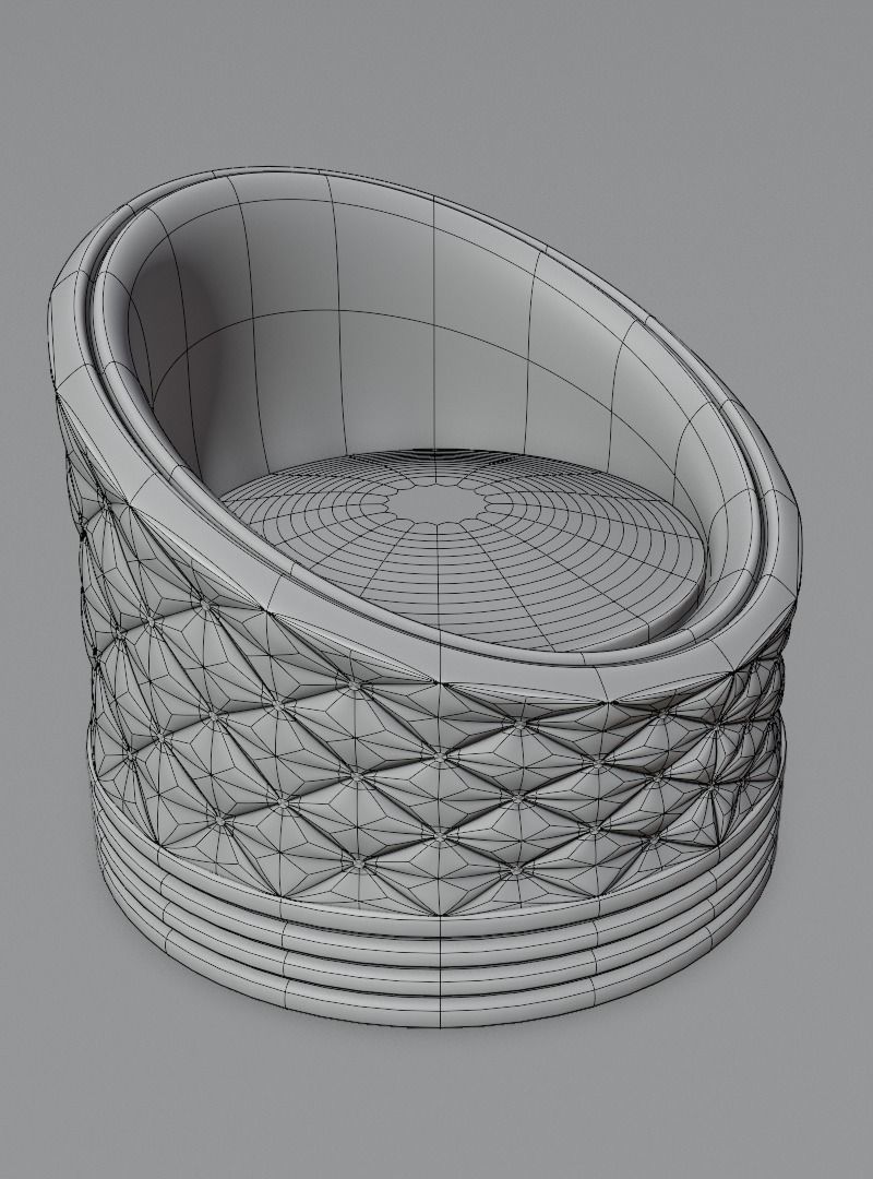 Sofa chair 3D model 3D model_10