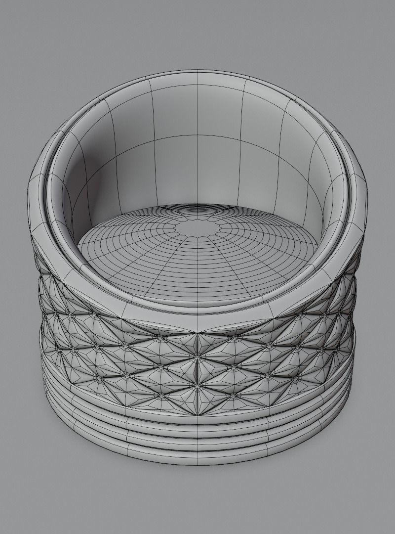 Sofa chair 3D model 3D model_11