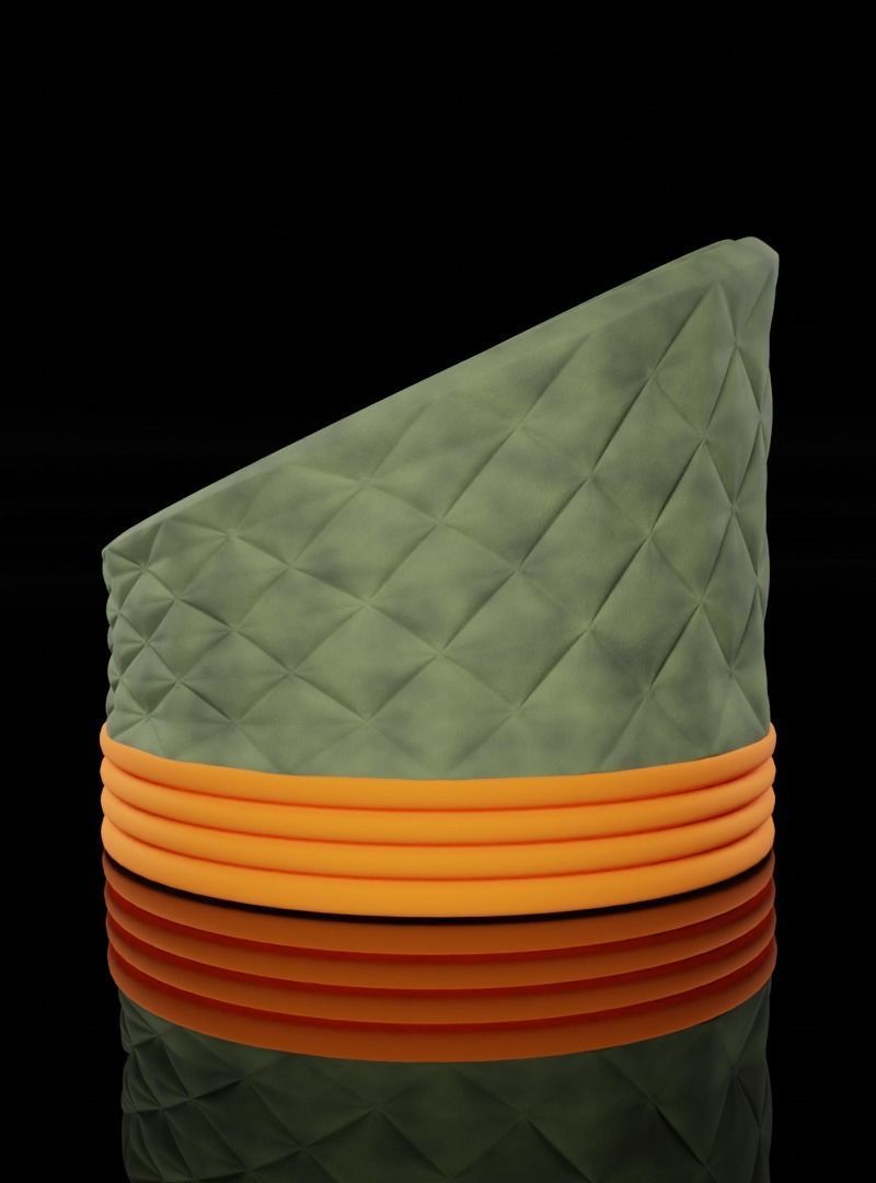 Sofa chair 3D model 3D model_4