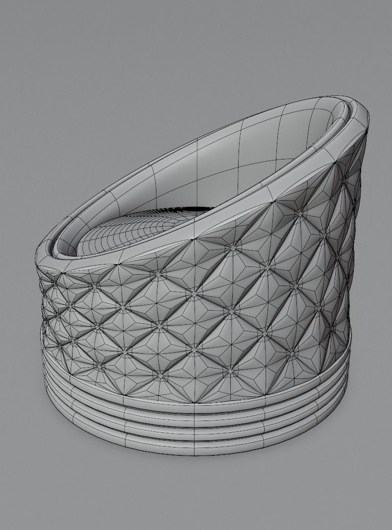 Sofa chair 3D model 3D model_14