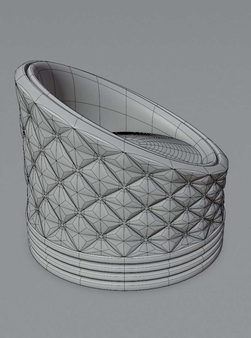 Sofa chair 3D model 3D model_13