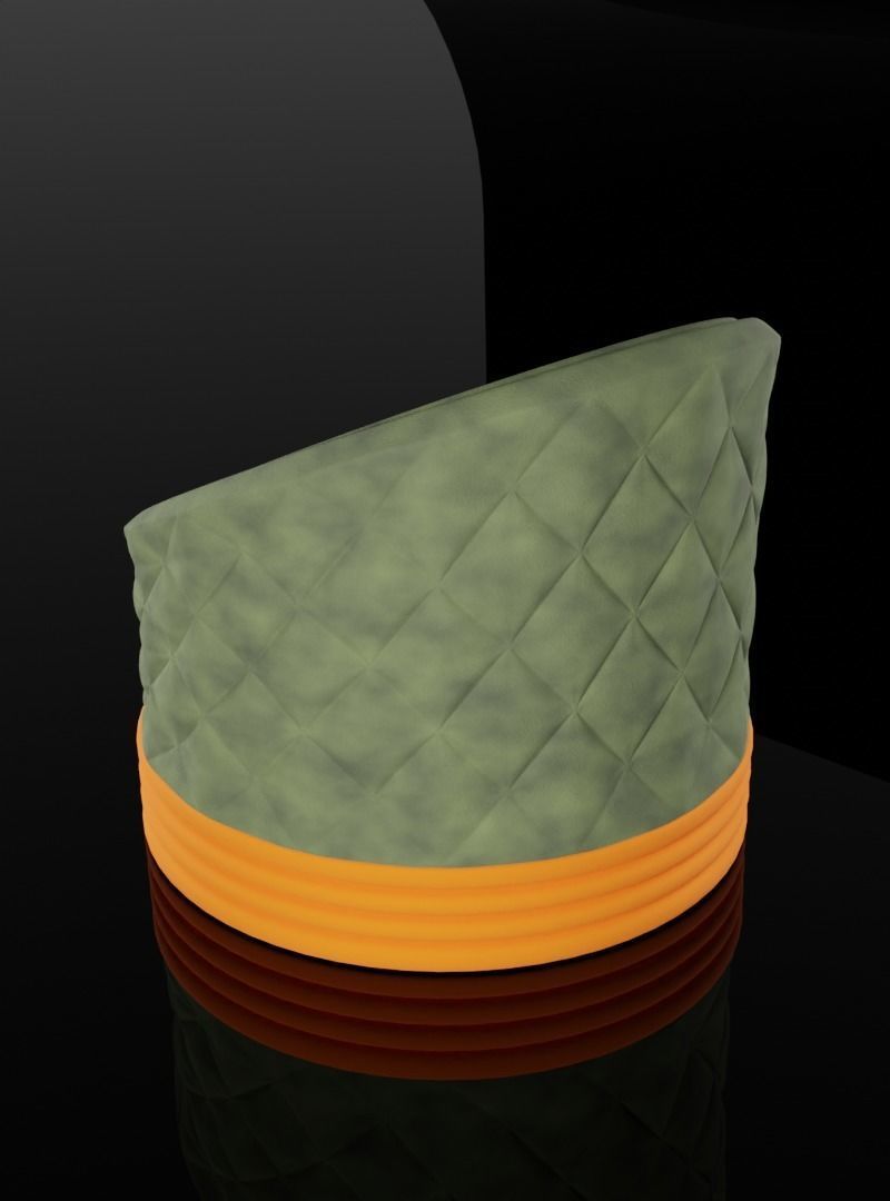 Sofa chair 3D model 3D model_9