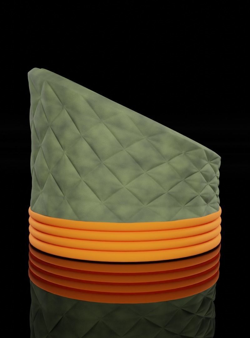 Sofa chair 3D model 3D model_3