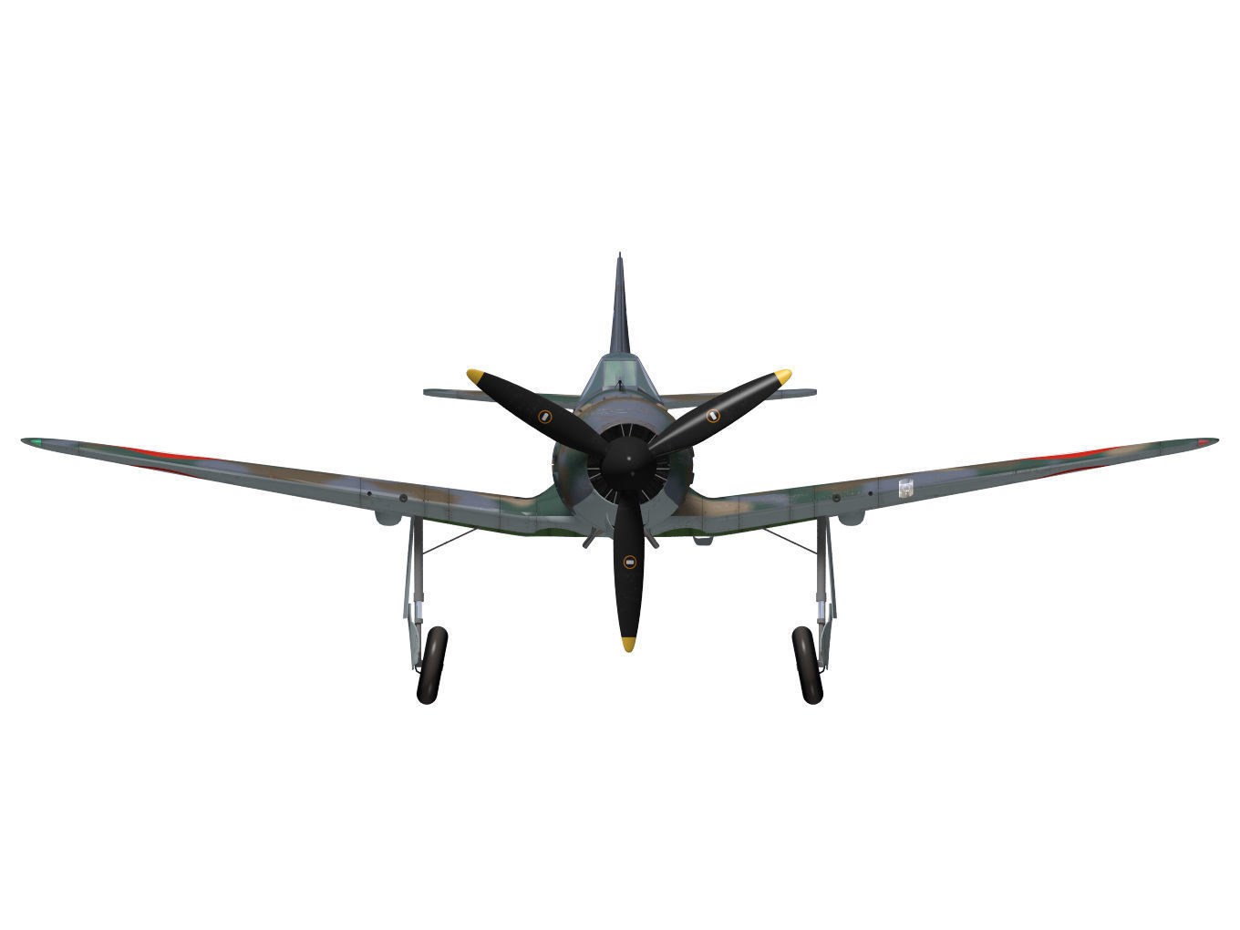 bloch MB152 3D model_11