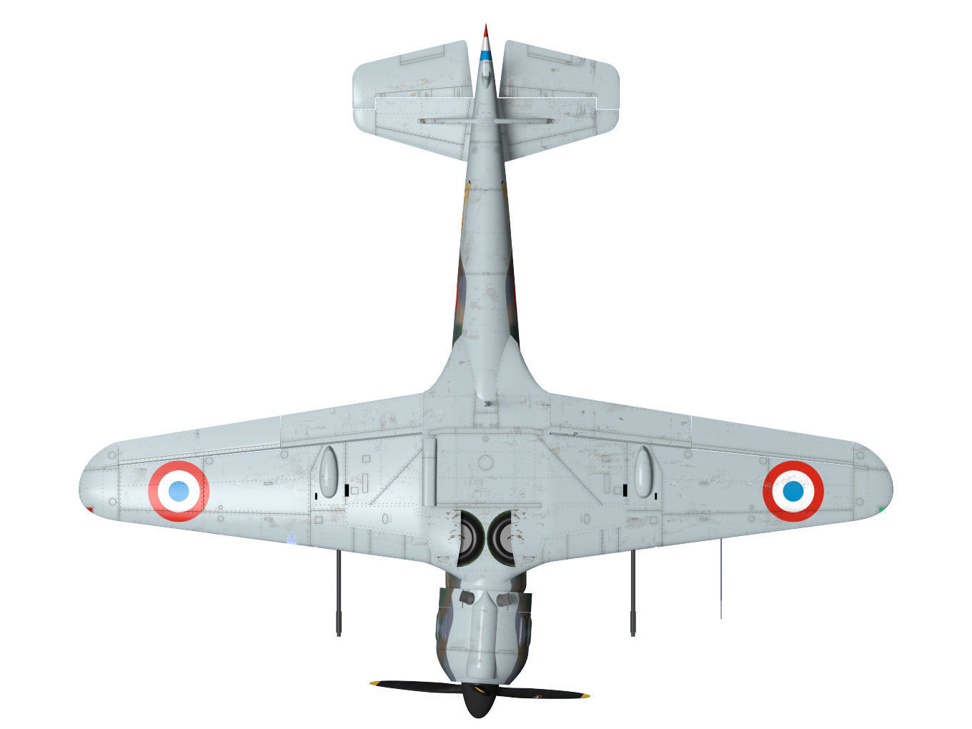 bloch MB152 3D model_13