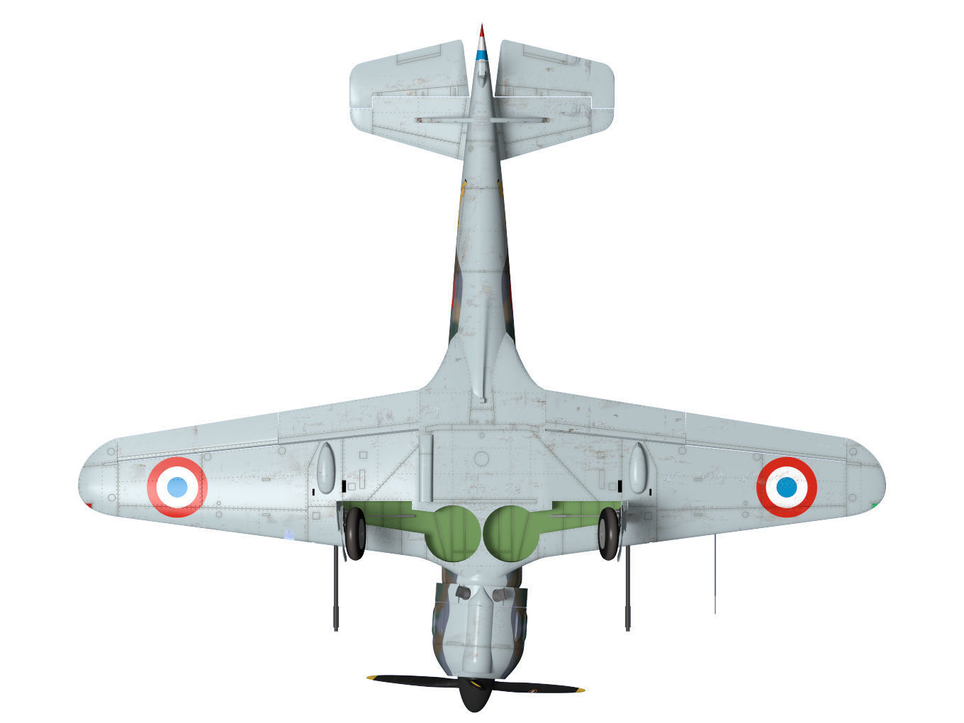 bloch MB152 3D model_14