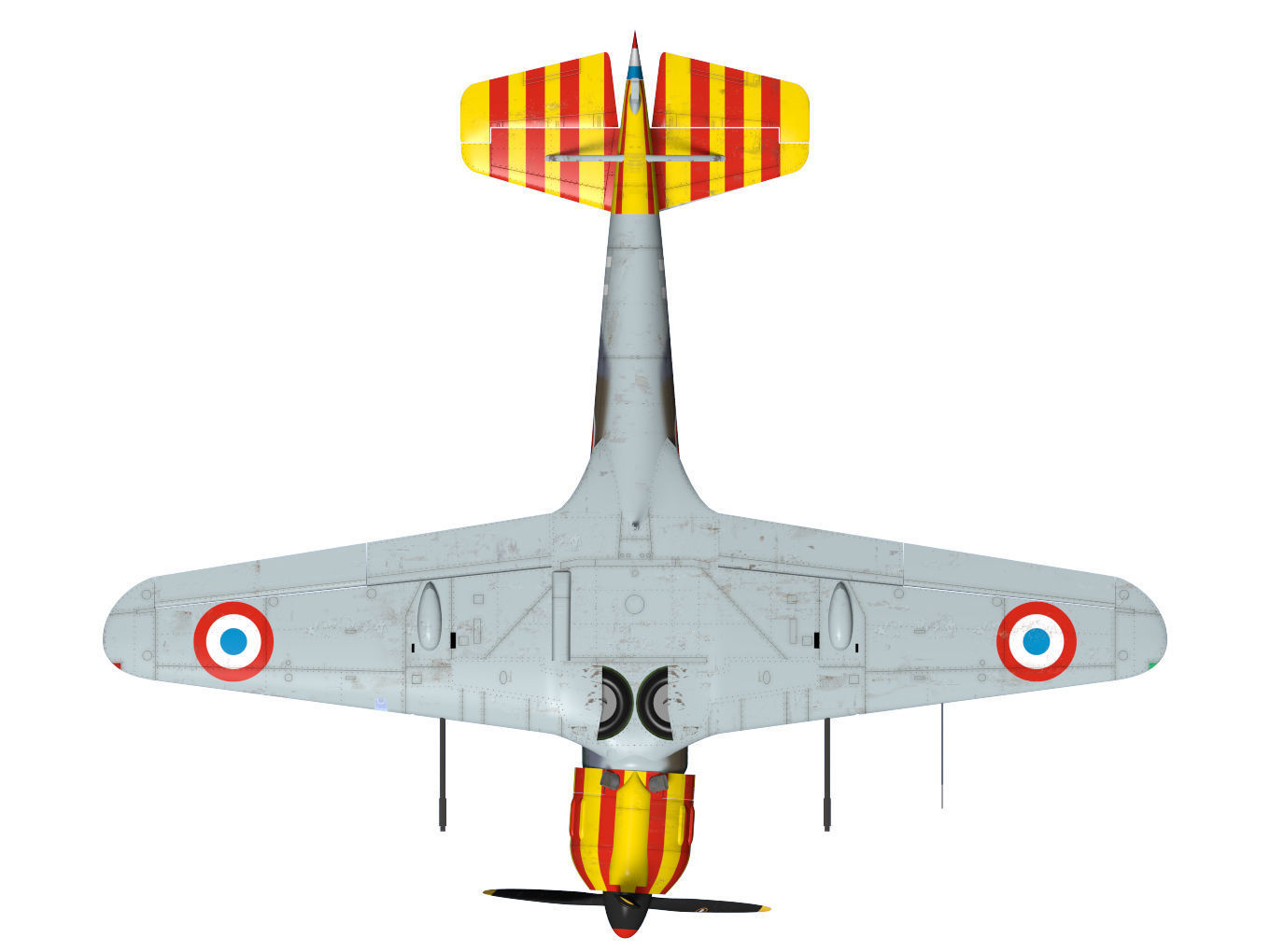 bloch MB152 3D model_13