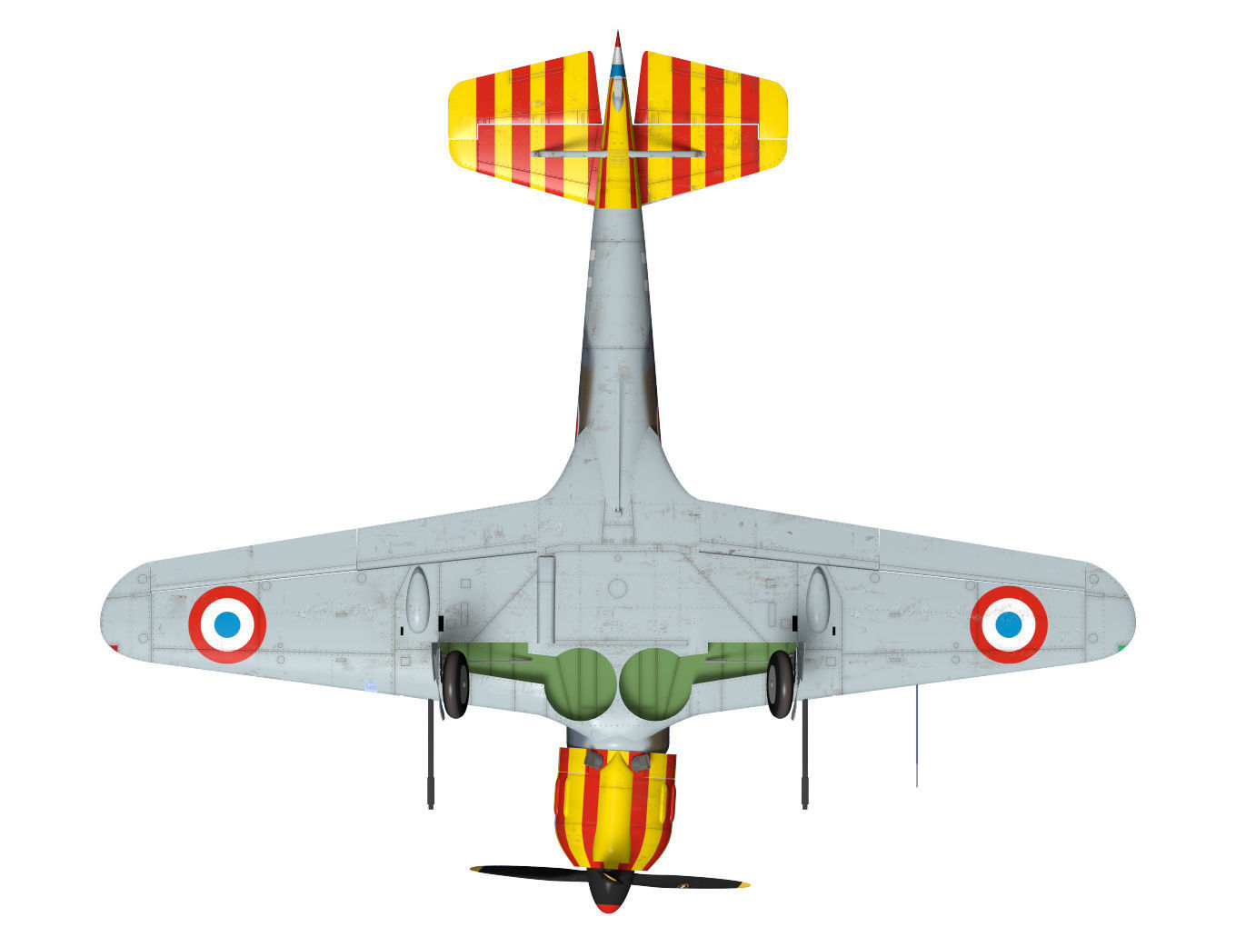 bloch MB152 3D model_14