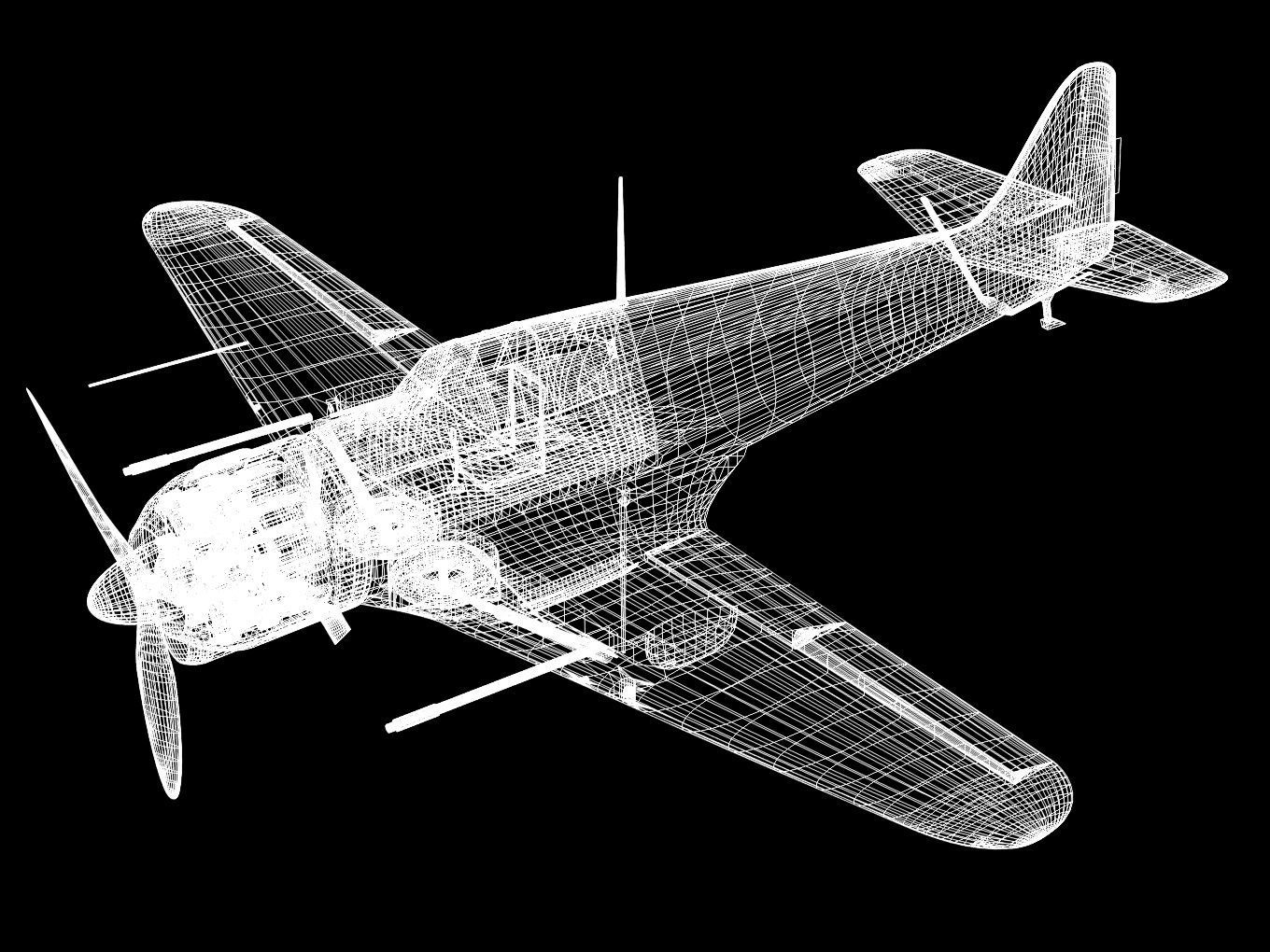 bloch MB152 3D model_15