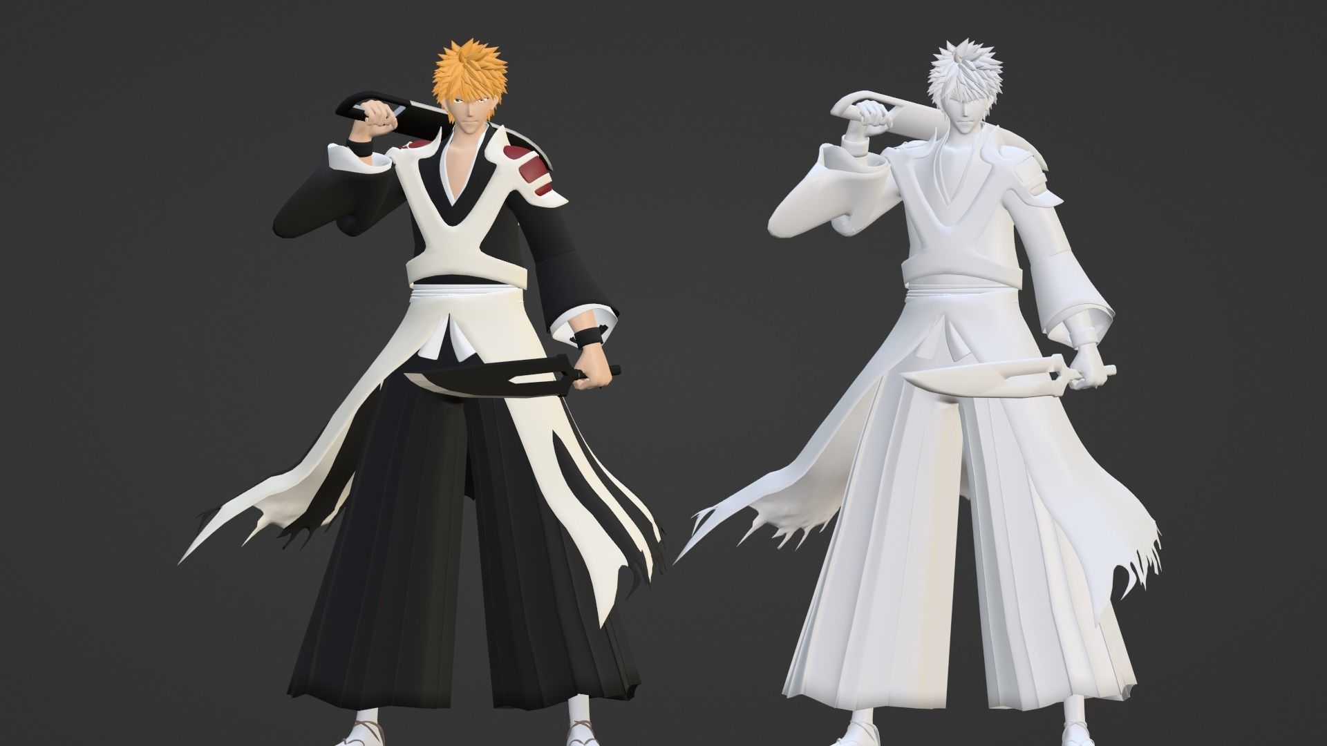 Ichigo Kurosaki - Bleach 3D model_16