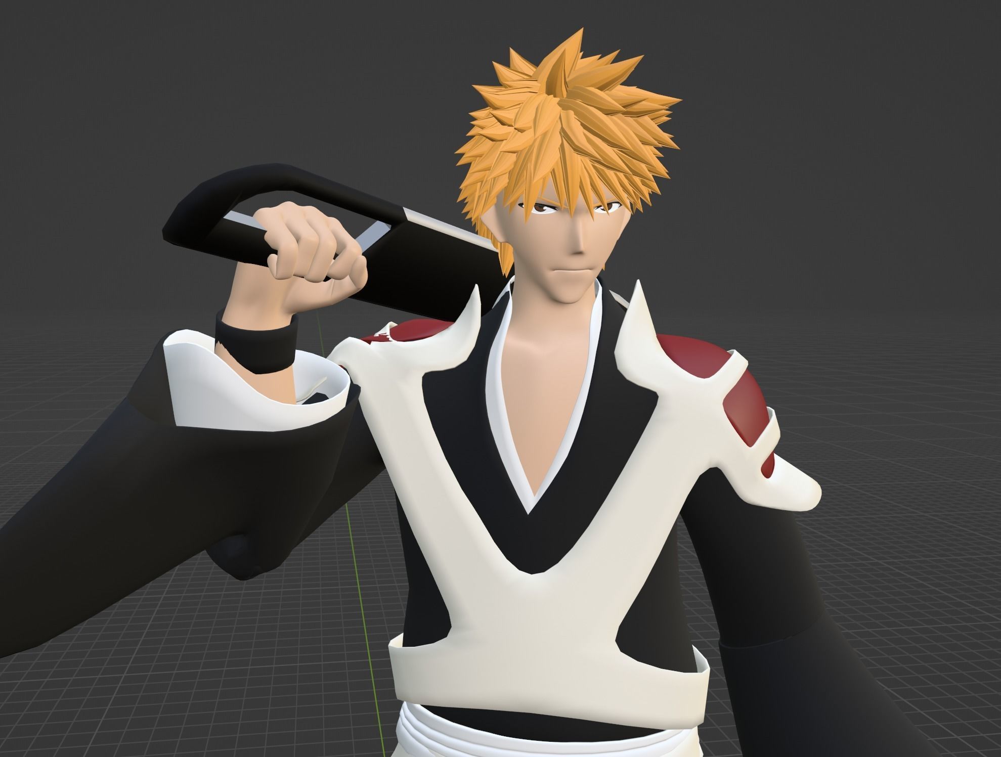 Ichigo Kurosaki - Bleach 3D model_7