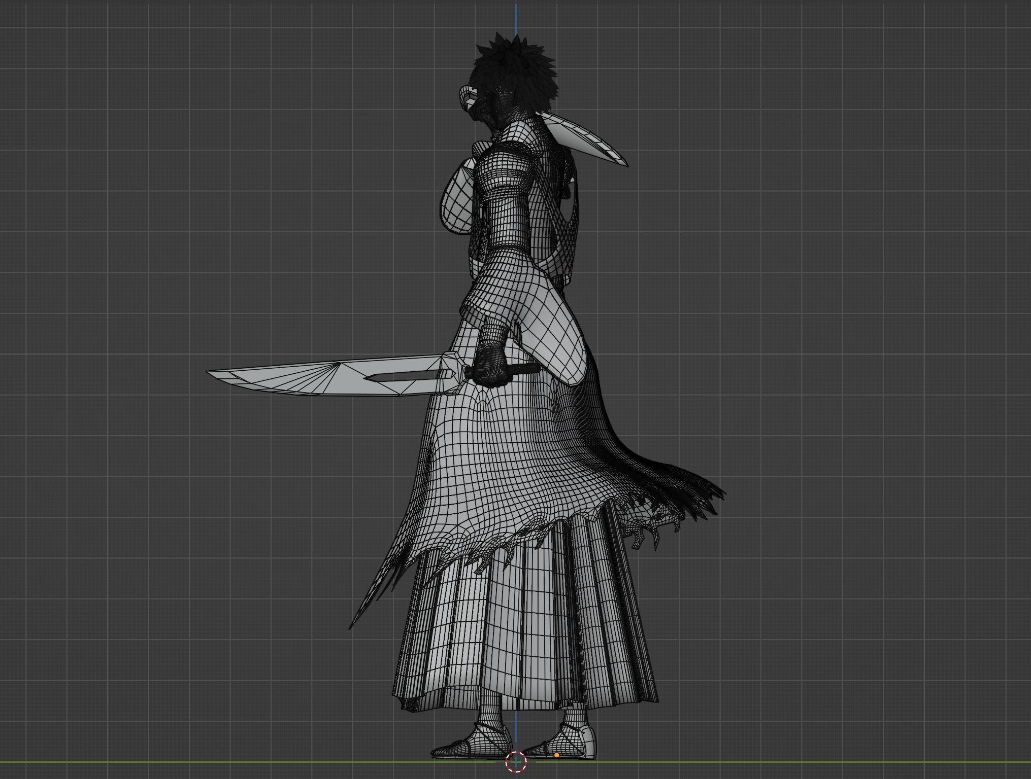 Ichigo Kurosaki - Bleach 3D model_11