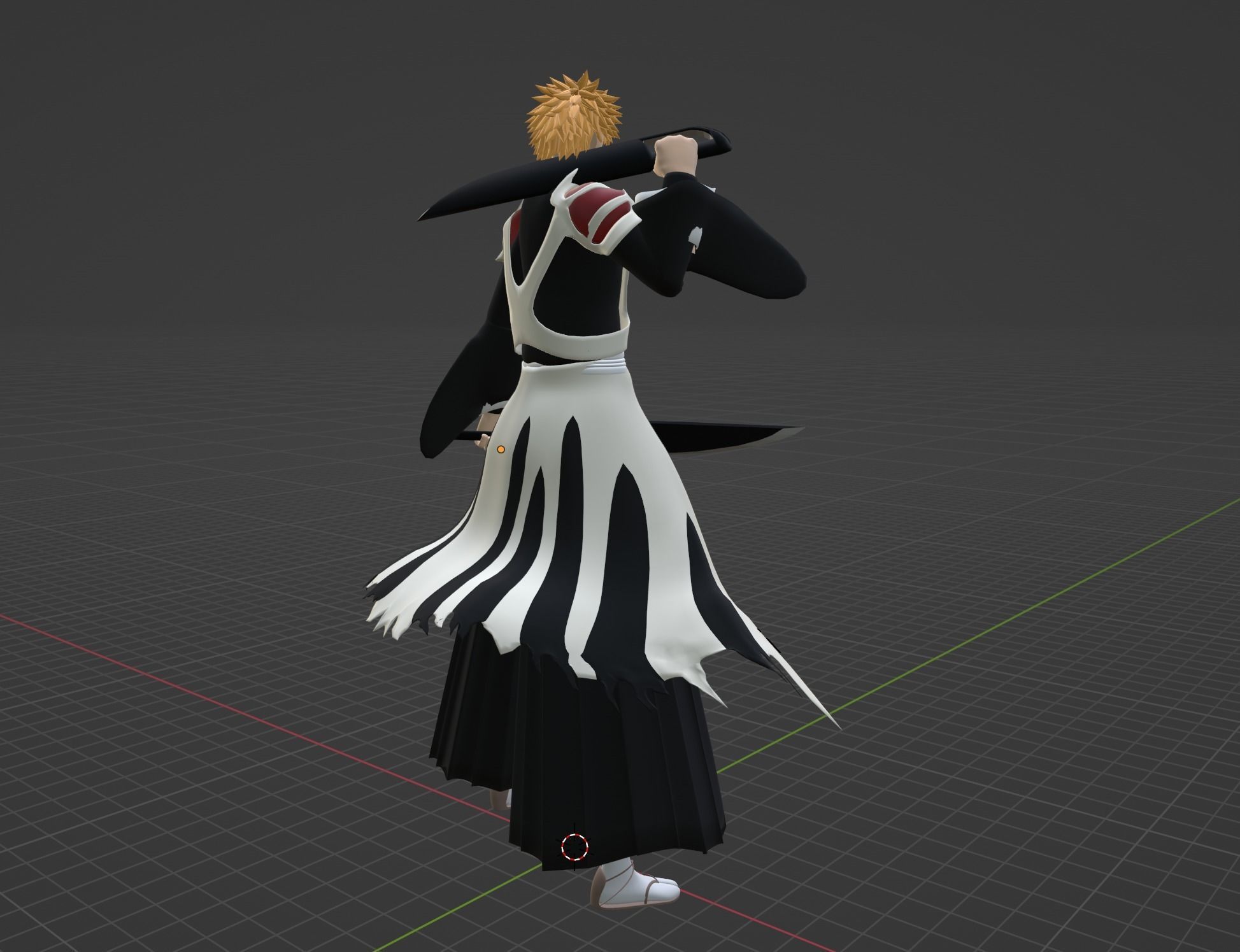 Ichigo Kurosaki - Bleach 3D model_6
