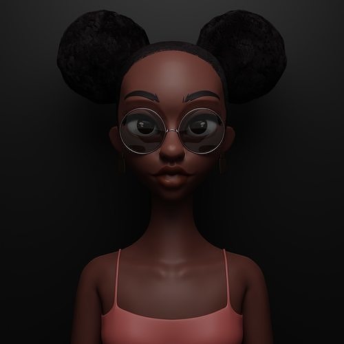 Stacy - 3D Character Sculpt 3D model