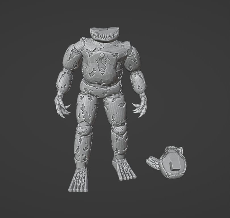 Nightmare Sprintrap 3D print model_7