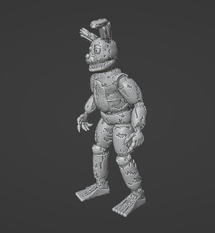Nightmare Sprintrap 3D print model_3