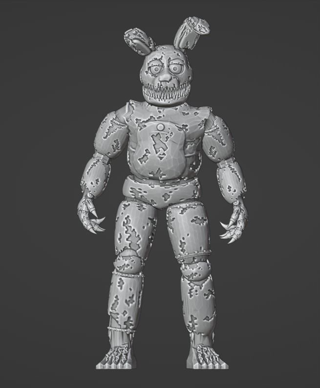 Nightmare Sprintrap 3D print model_5