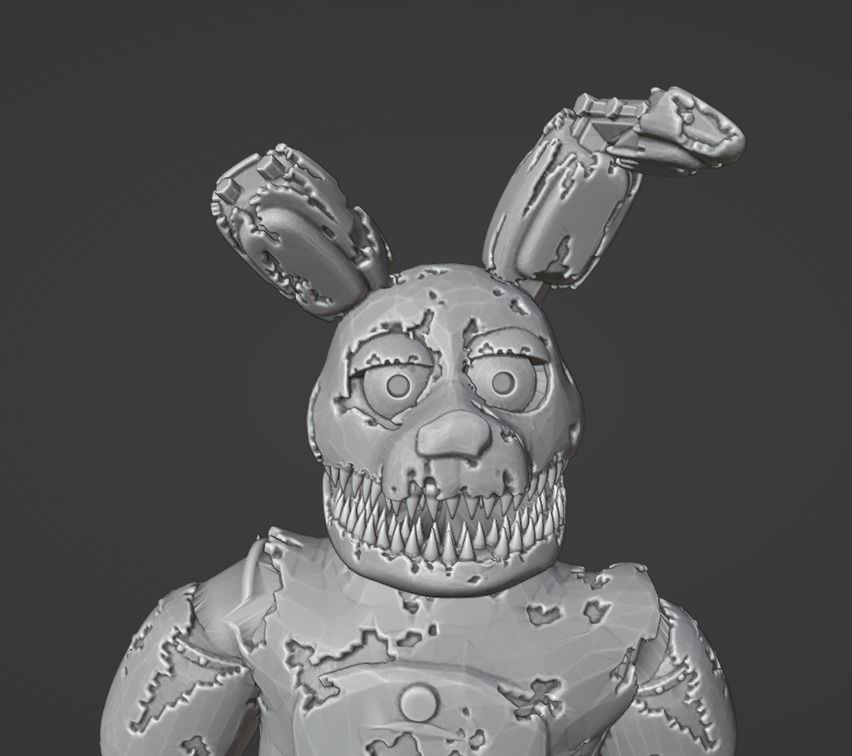 Nightmare Sprintrap 3D print model_4