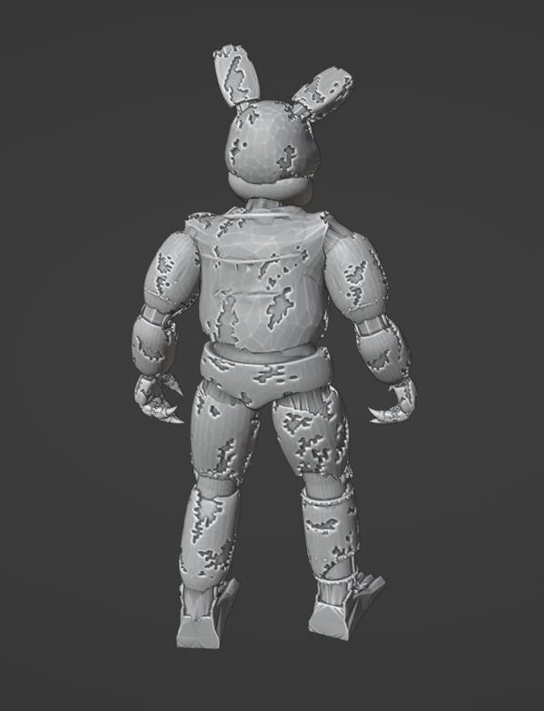 Nightmare Sprintrap 3D print model_2