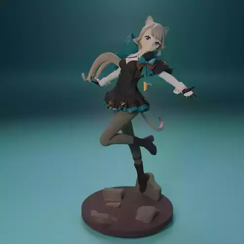 Lynette from Genshin Impact