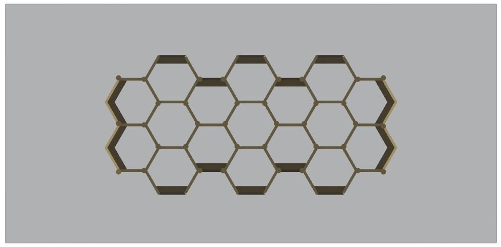 Dining table 3D model Low-poly 3D model_1