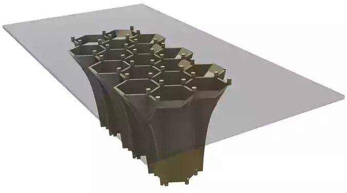 Dining table 3D model