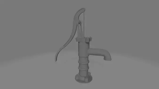 Handpump high poly 