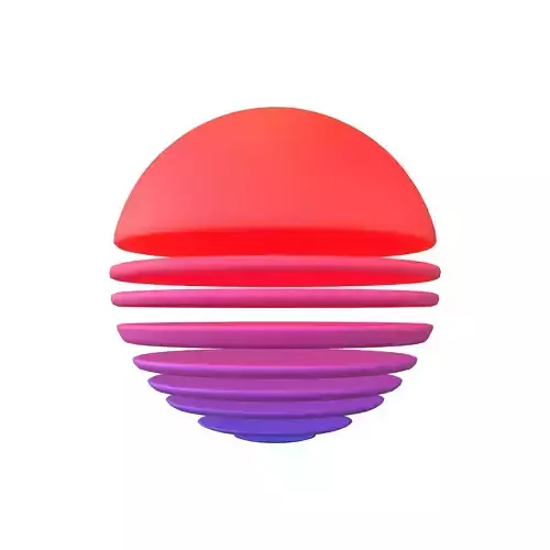 Retro Sun Icon v2 003