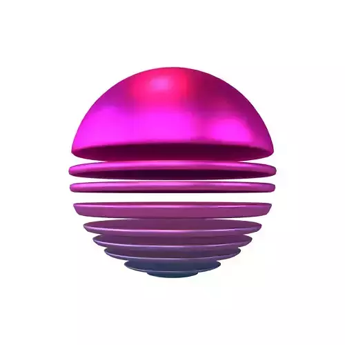 Retro Sun Icon v2 006