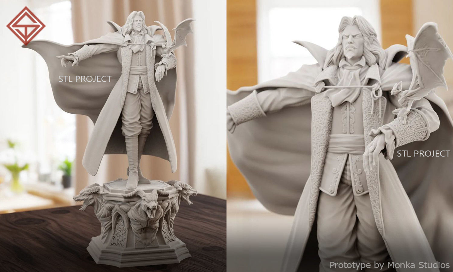Dracula 3D print model_4