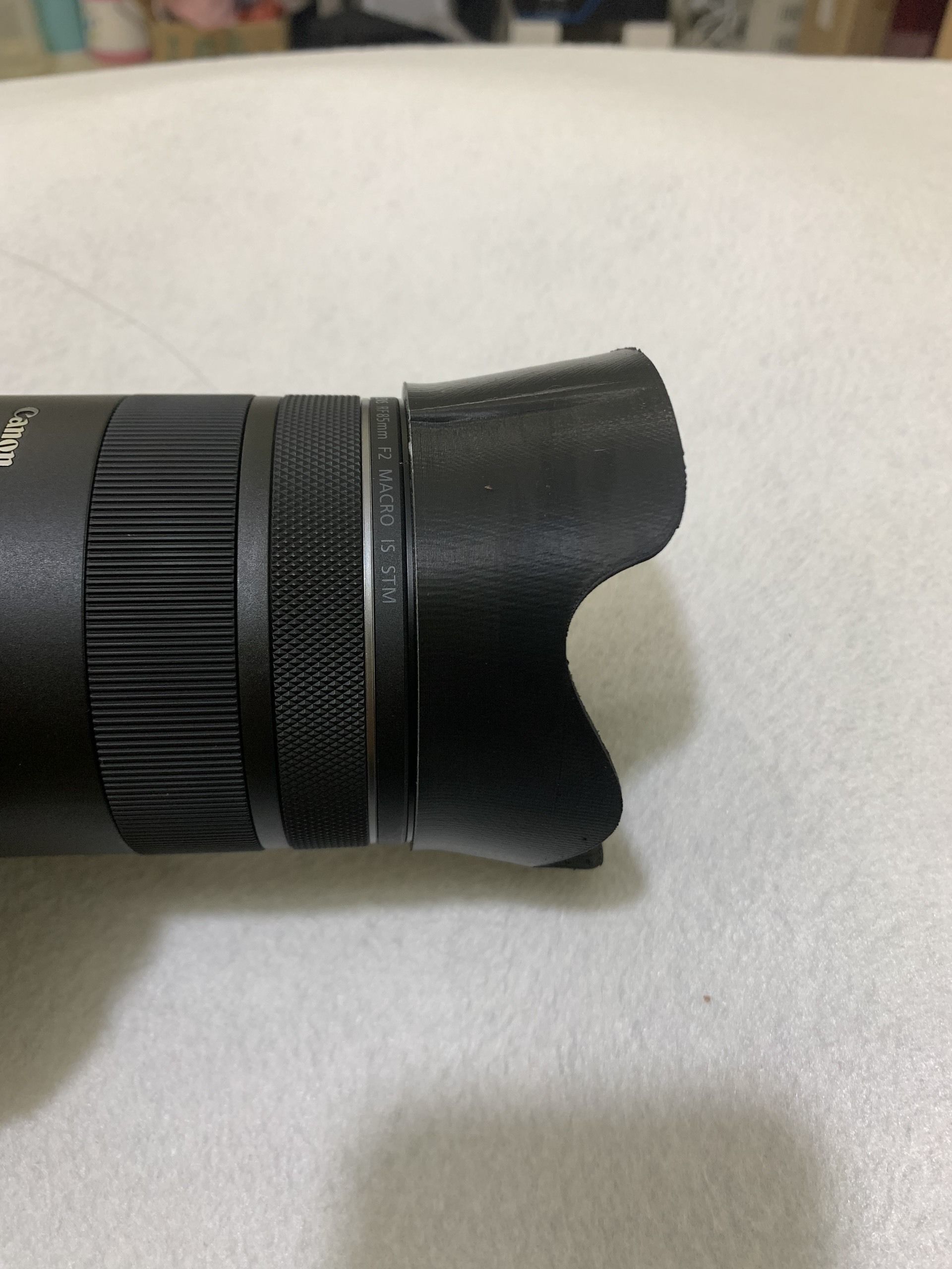 CANON RF 85MM F2 IS STM MACRO LENS HOOD 3D model_1
