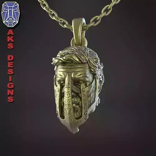 Biker pendant face mask v156