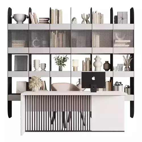 Workplace - Home offfice set - office furniture 23