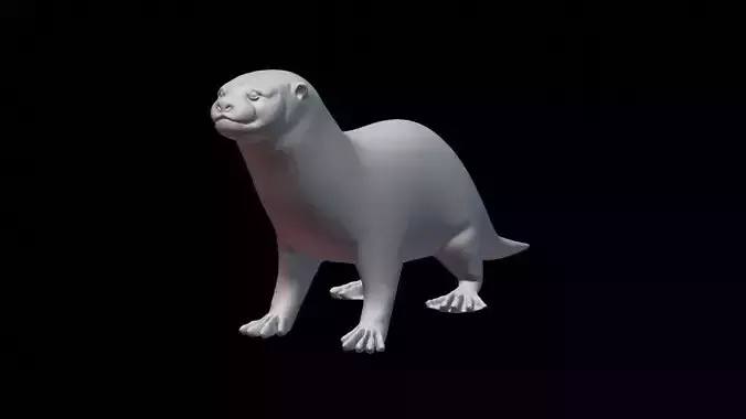 American river otter Lontra