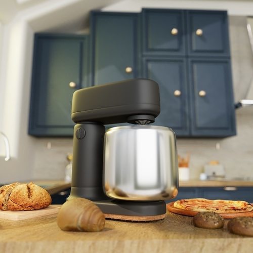 food mixer - blender 3D model 6