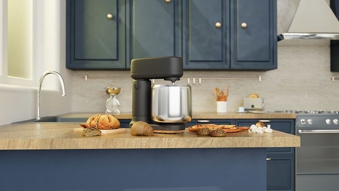 food mixer - blender 3D model 5