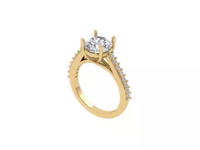 Solitaire Engagement Ring