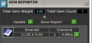 Emerald Solitaire Ring 3D print model_10