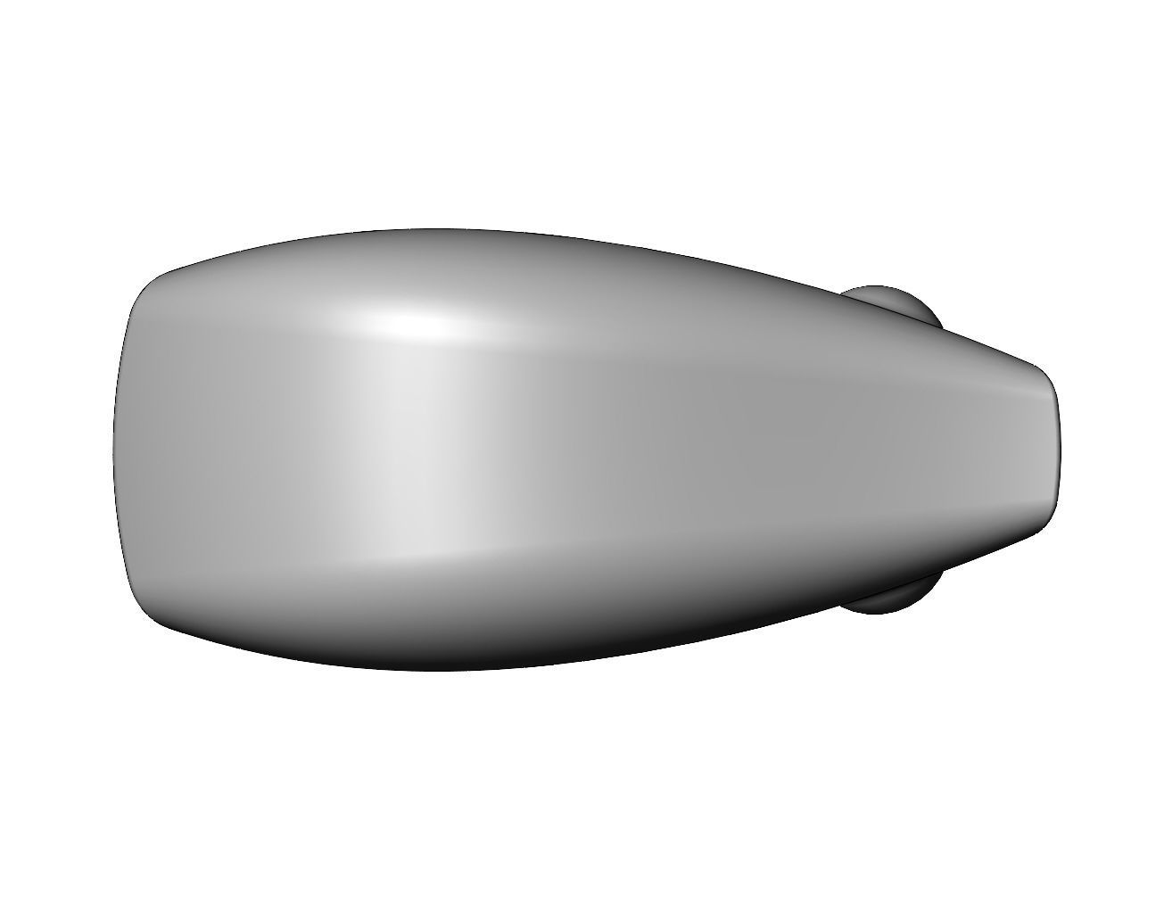 Miniature vehicle automotive speed sculpture N010 3D print model_5