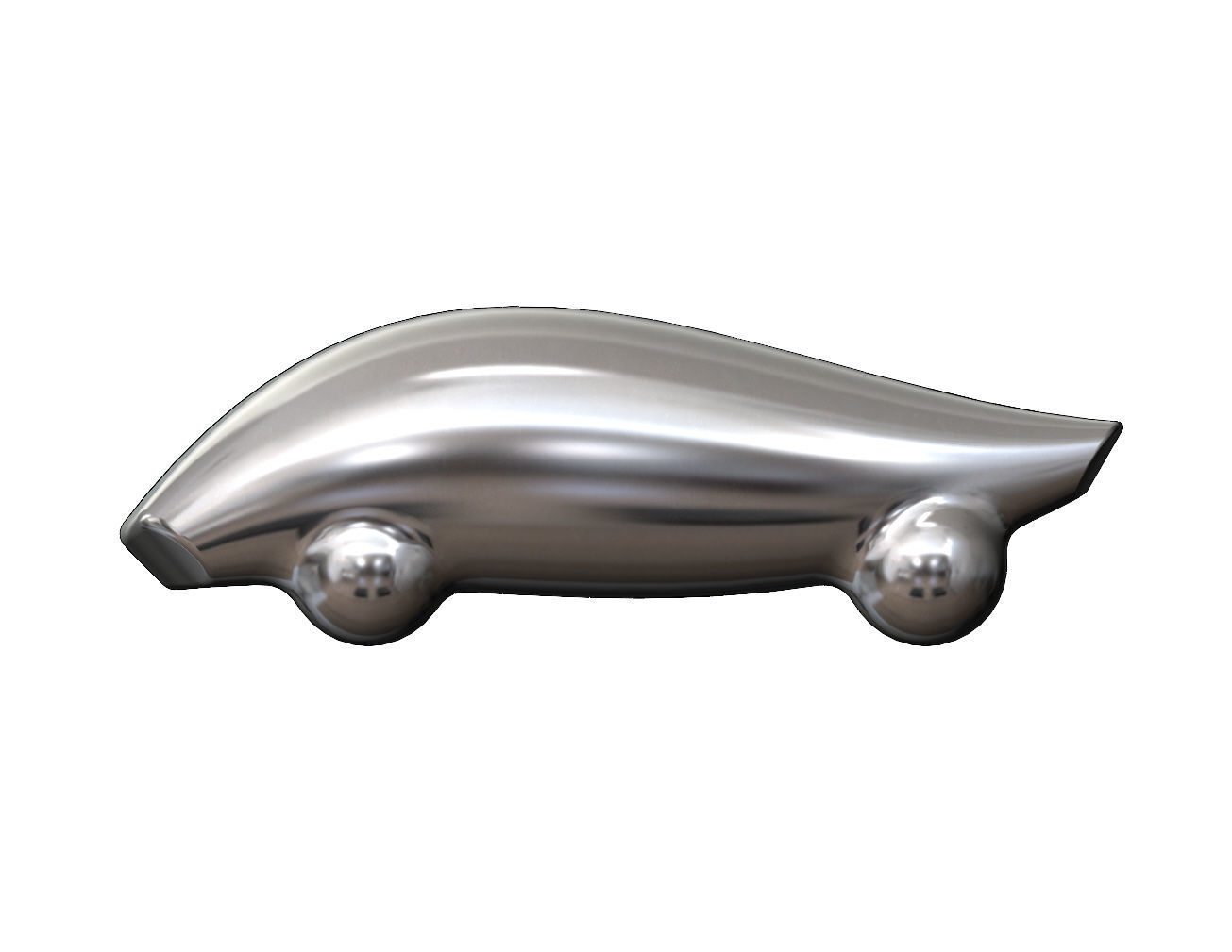 Miniature vehicle automotive speed sculpture N010 3D print model_15