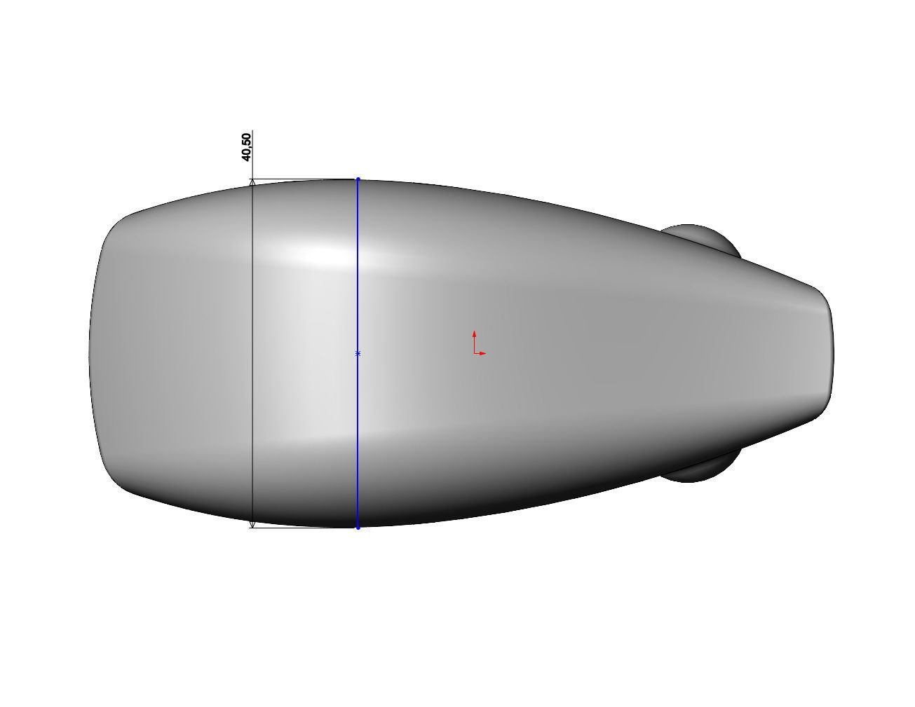 Miniature vehicle automotive speed sculpture N010 3D print model_8