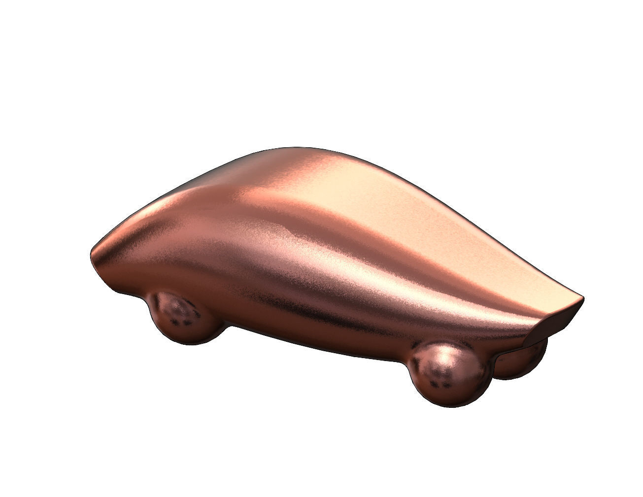 Miniature vehicle automotive speed sculpture N010 3D print model_17