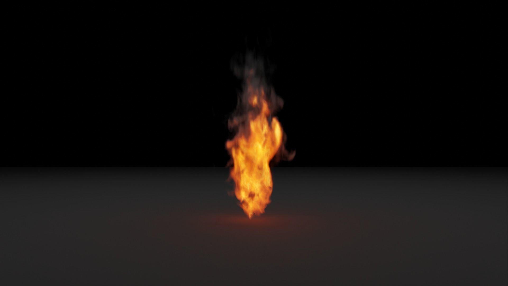 Flame vdb 3D model_3